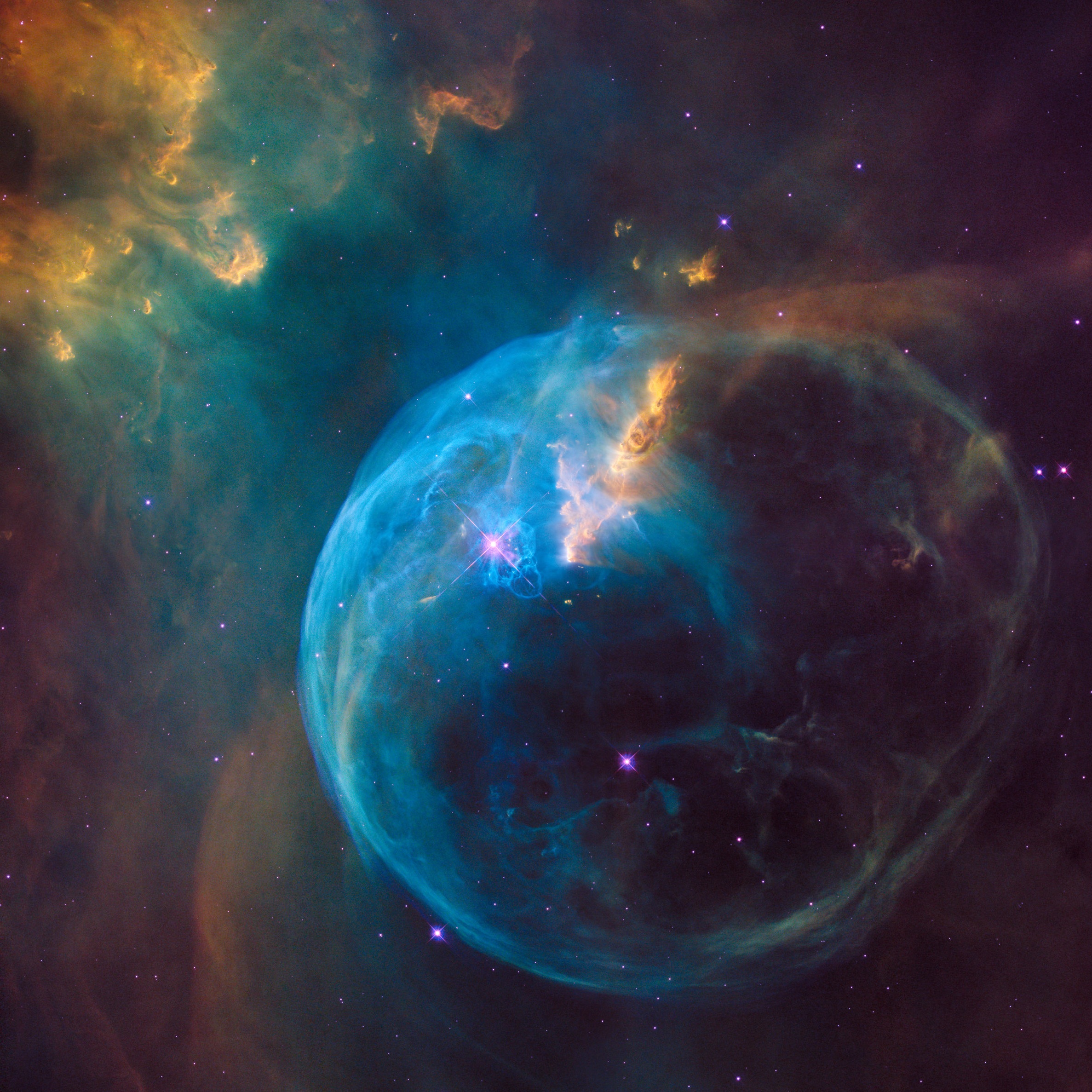 All images credited to NASA Hubble Space Telescope.