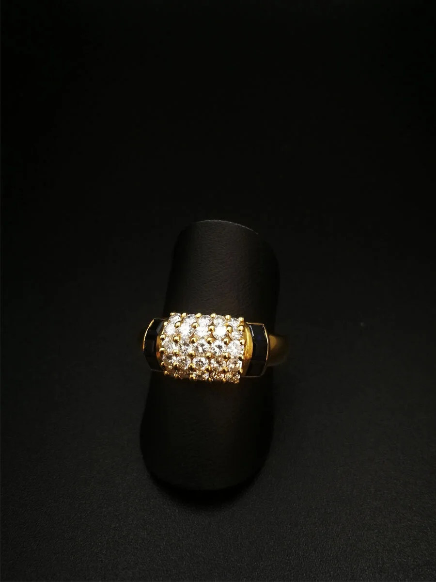 Damenring Gelbgold 18k 750