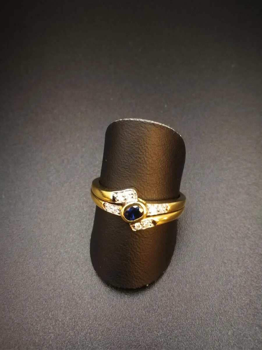Damenring Gelbgold 18k 750