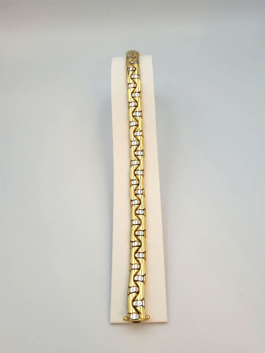 Bracelet Gelb-Weissgold