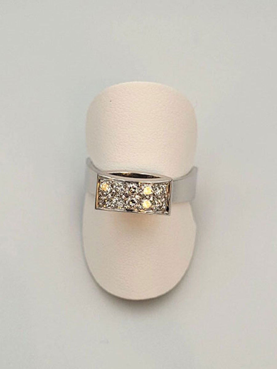 Ring Weissgold Diamanten