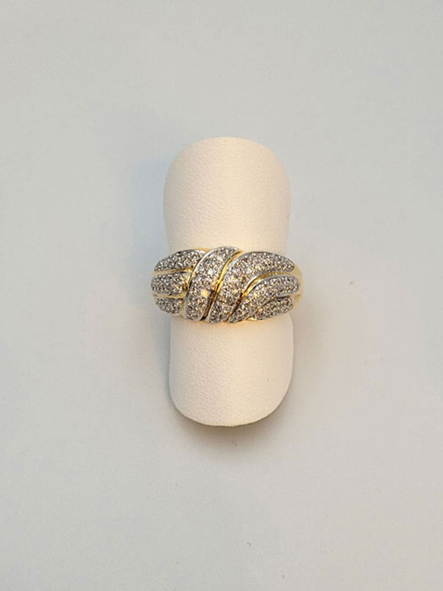 Ring Gelbgold Diamanten