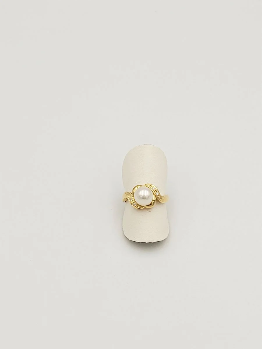 Damenring 18k 750 Gelbgold