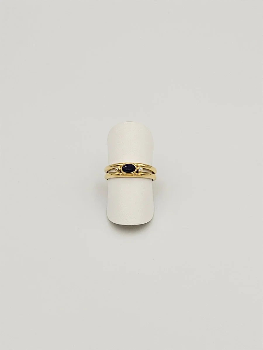 Damenring 18k 750 Gelbgold