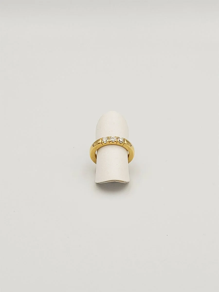 Damenring 18k 750 Gelbgold