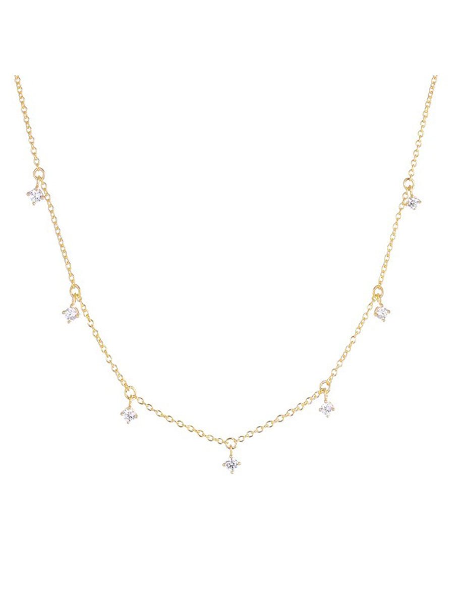 Sif Jakobs Ellera Piccolo Halskette SJ-N12210-CZ-SG