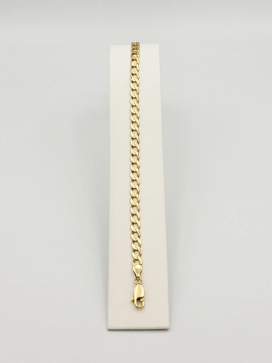 Herren Bracelet 18k 750 Gelbgold