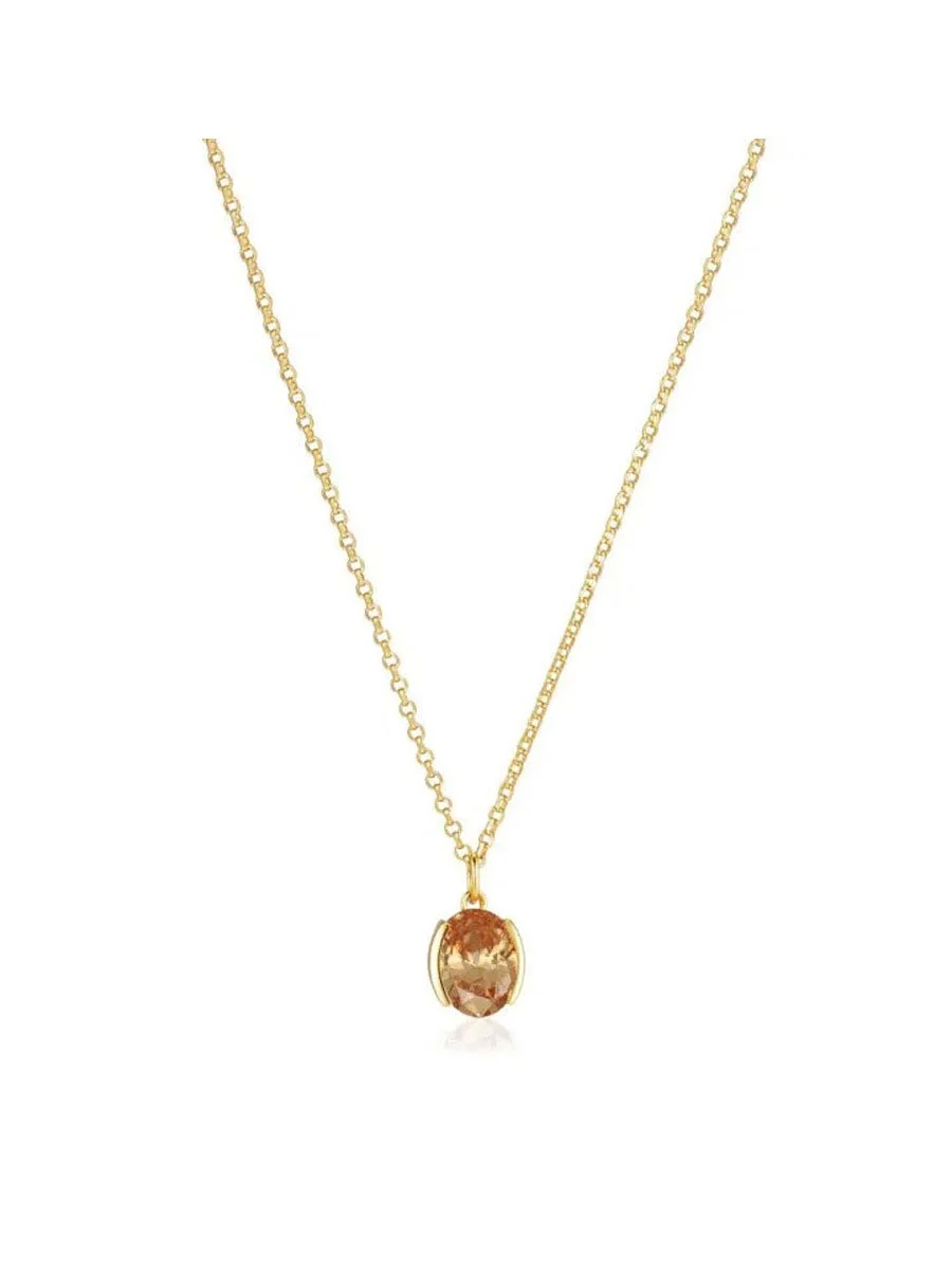 Sif Jakobs Ellisse Carezza Halskette SJ-N2353-CHCZ-YG