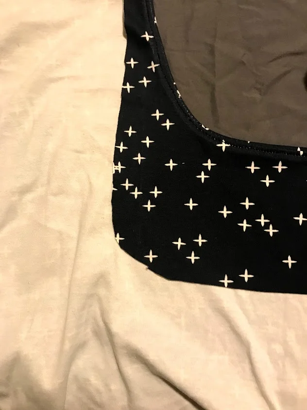 The only way the child would leave me alone to work on it was the promise of pockets. Of course I’m going to put pockets in everything since retailers don’t. And it drives me insane.