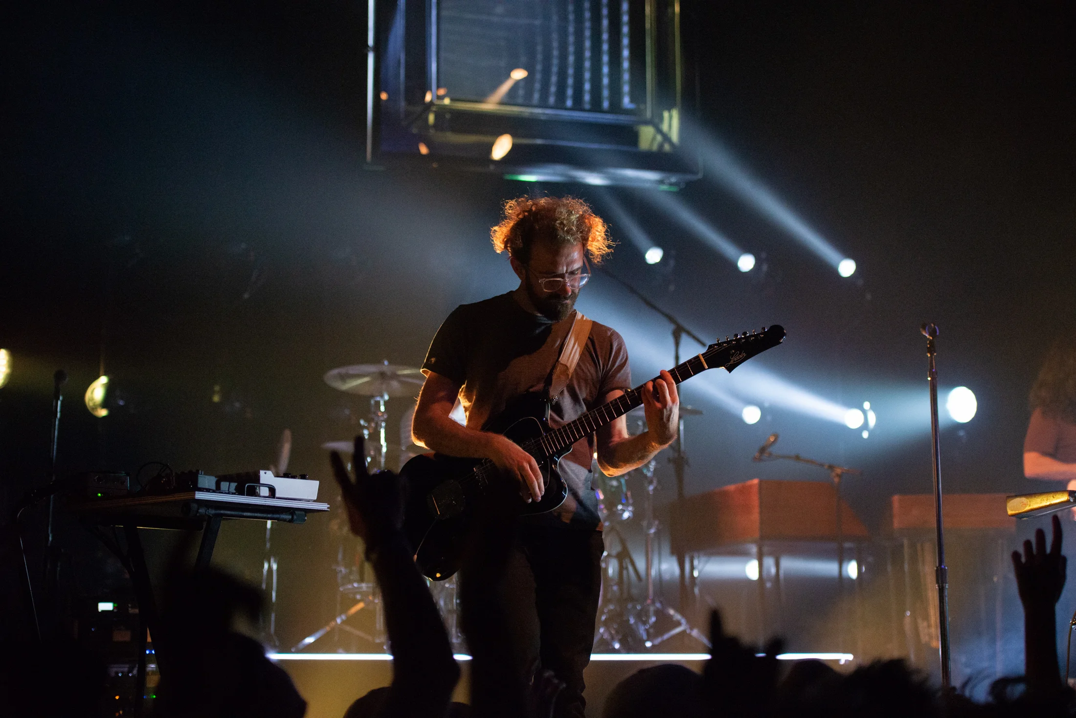 Jacob Tilley of Young The Giant performs in concert at the Georgia Theatre on Feb. 9, 2019 in Athens, Georgia. Young The Giant played two sold-out nights at the Georgia Theatre with California-based band Sure Sure.(Photo/Julian Alexander)