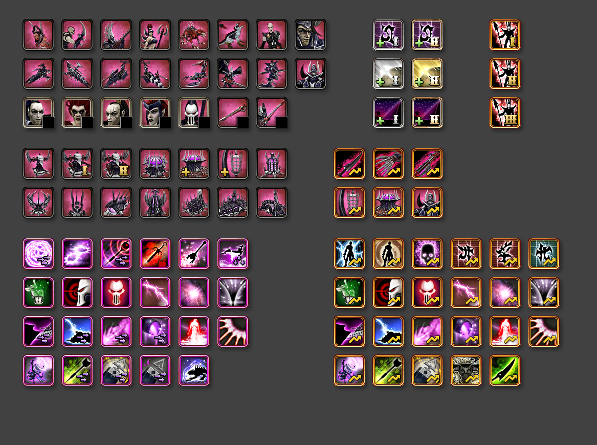 Dark Eldar icons