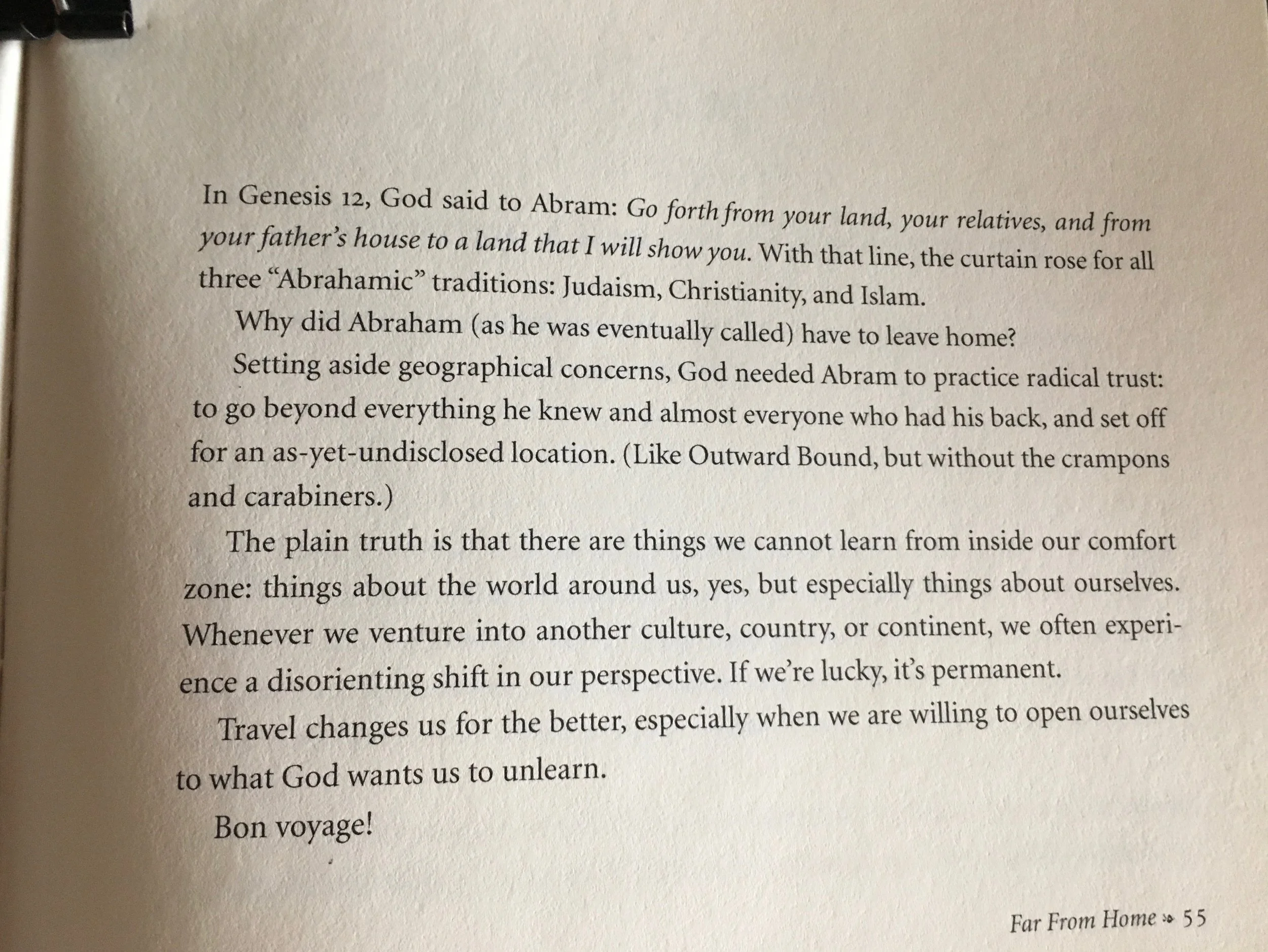 Sabbatical Quotes La Convivencia