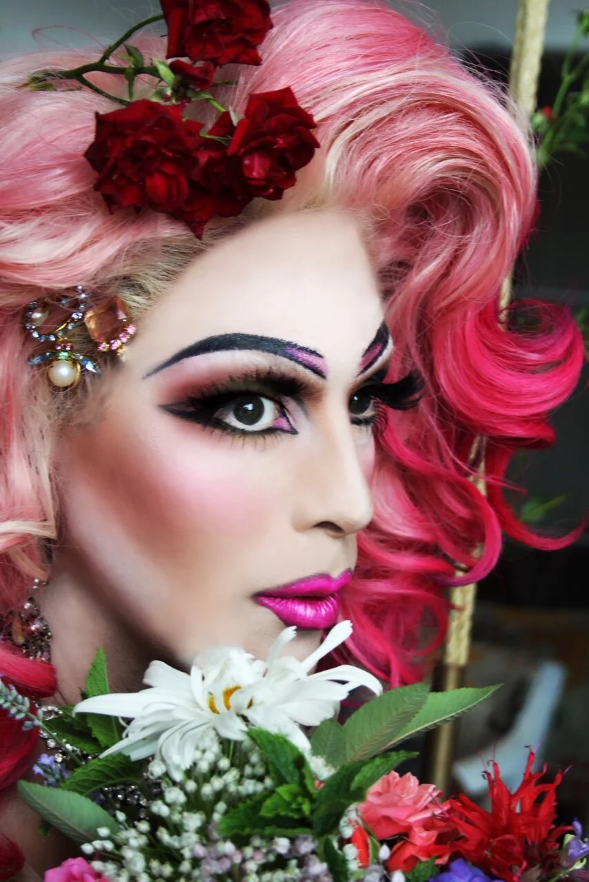 Mina Mercury Blank card by Abbott.Creative Flower Girl