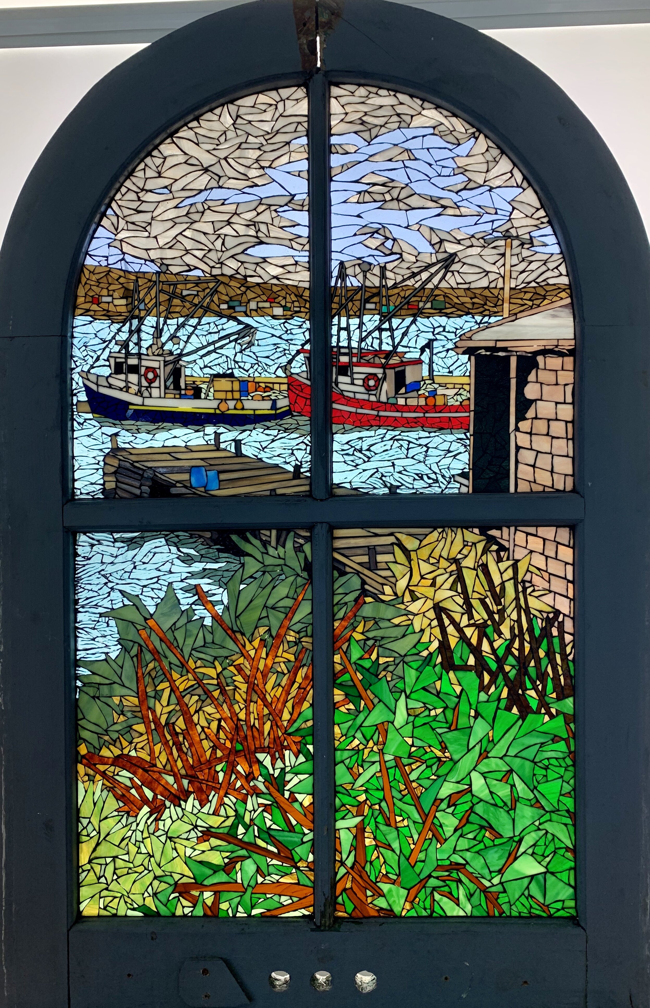 Fishing Boats at the Wharf