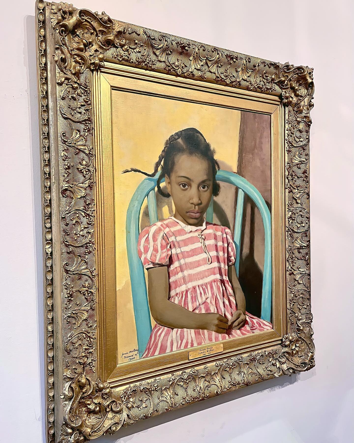 The Beautiful &lsquo;Little Vessie Owens&rsquo; featuring in our &lsquo;Wonderful World of James McBey&rsquo; exhibition in association with @thefineartsoc, showing later this year. For more information on this sought-after artist and unique piece, p