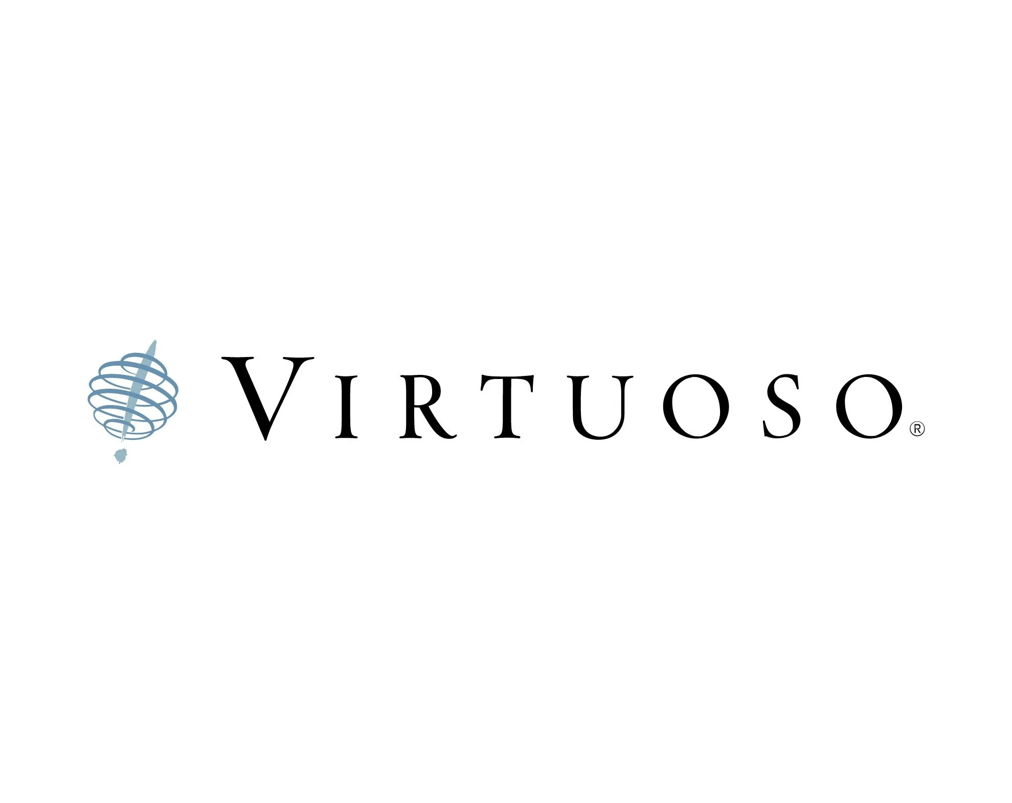 A photo of the Virtuoso logo, Virtuoso travel advisor, Amina Dearmon, New Orleans.