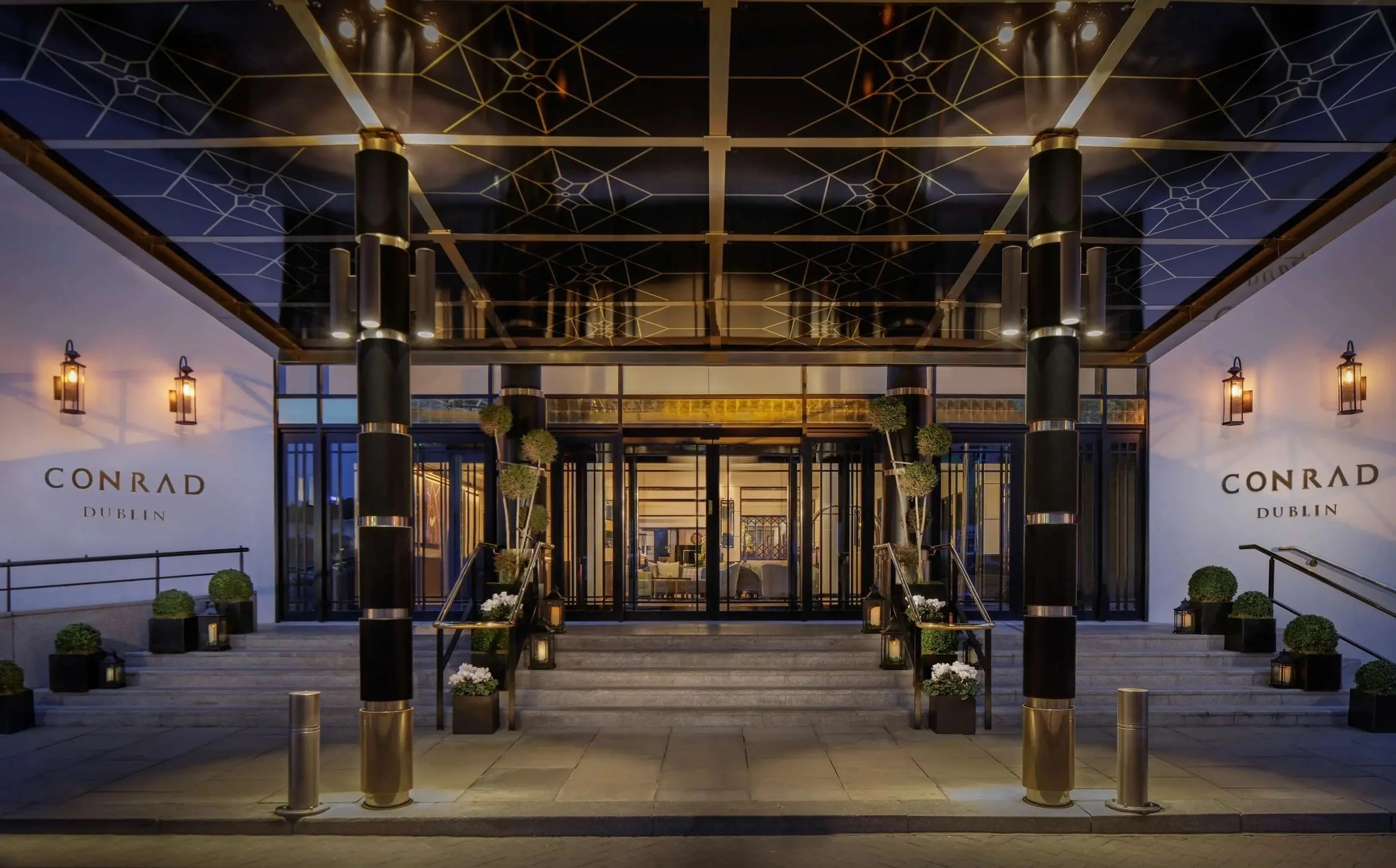 A photo of the Conrad Dublin with hotel perks, VIP amenities, Amina Dearmon, New Orleans