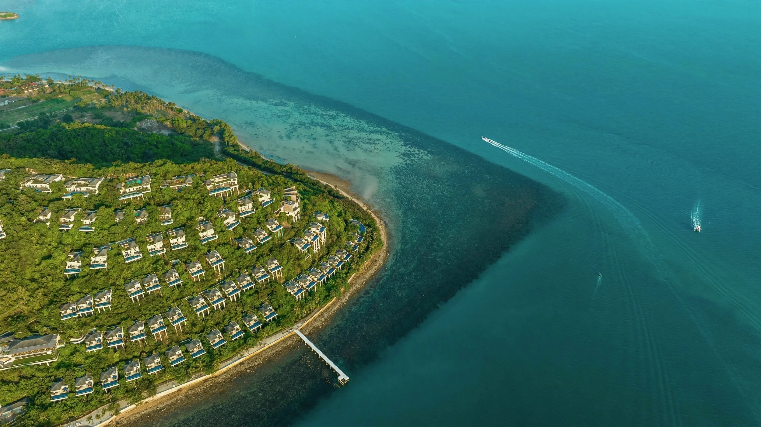 A photo of the Conrad Koh Samui Thailand with hotel perks, VIP amenities, Amina Dearmon, New Orleans