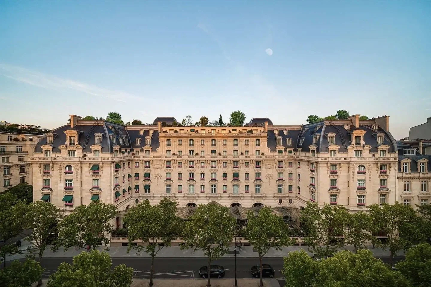 A photo of the Peninsula Paris France with hotel perks, VIP amenities, Amina Dearmon, New Orleans