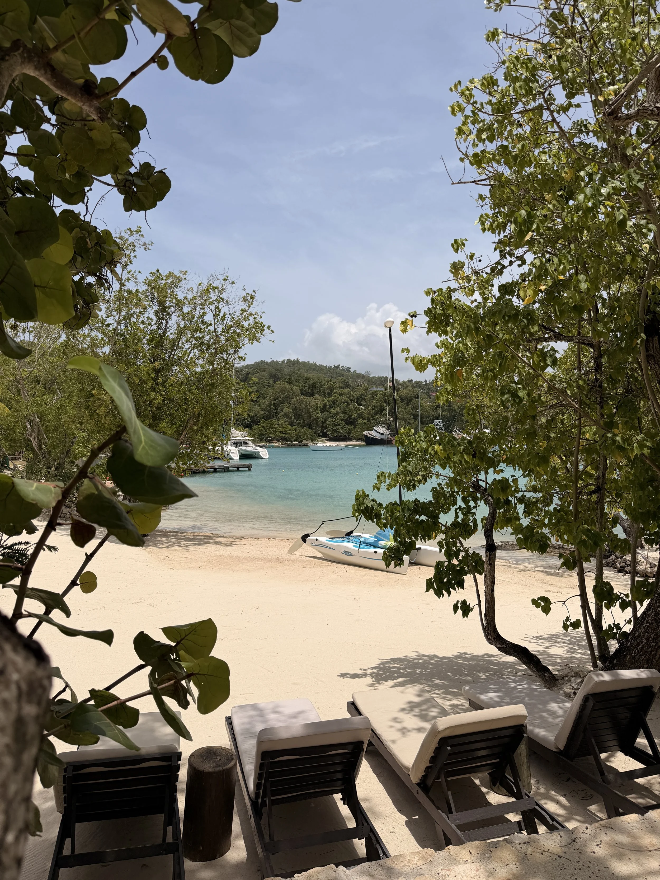 GoldenEye Jamaica overlooking the Caribbean