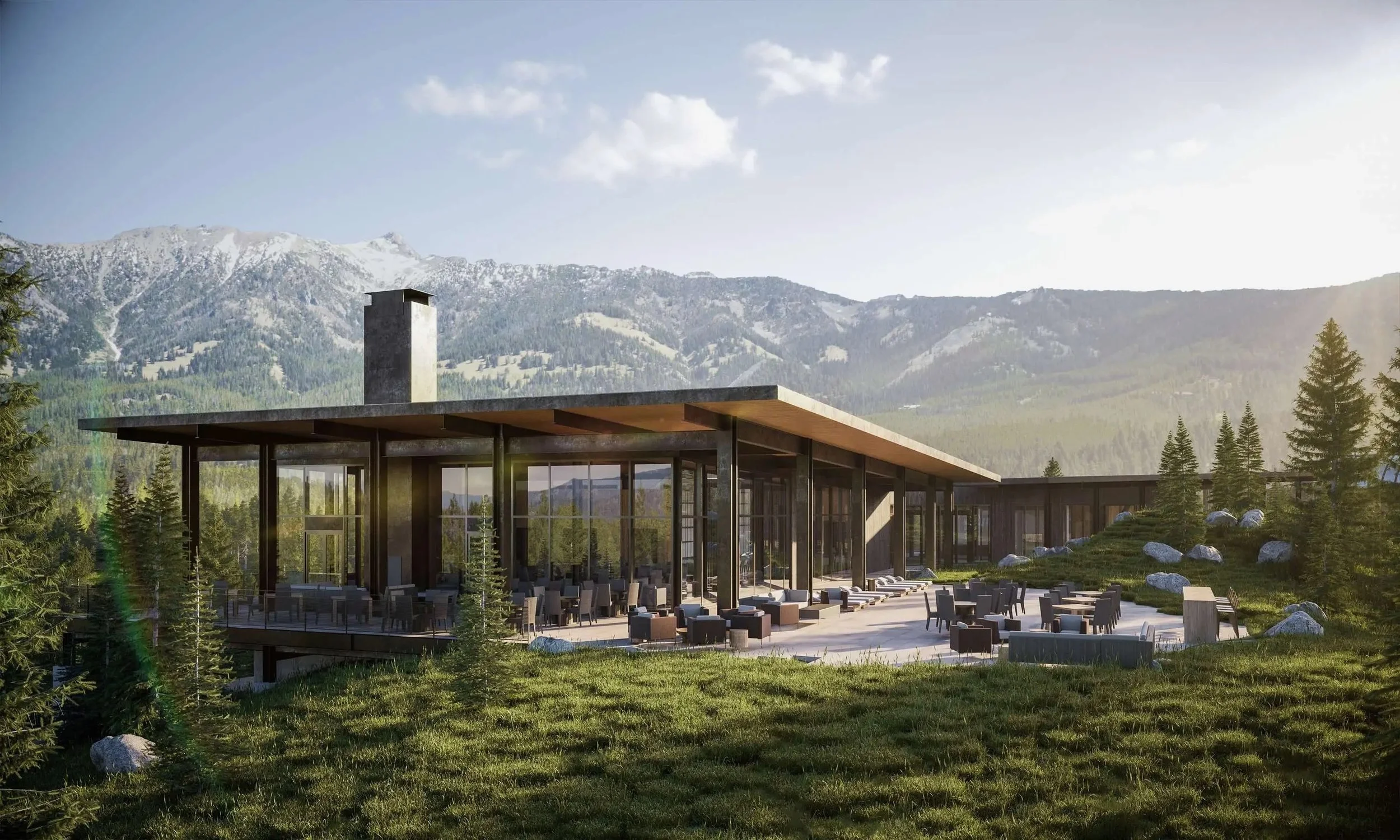 A photo of One&Only Moonlight Basin Big Sky, Montana with hotel perks, VIP amenities, Amina Dearmon, New Orleans