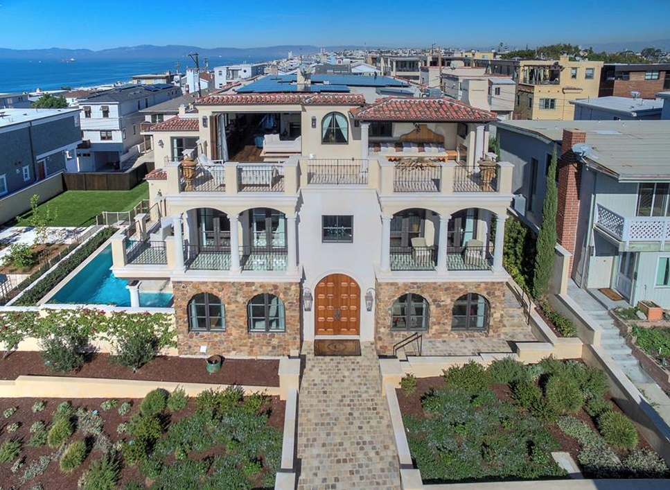 Sold for $16M in Manhattan Beach