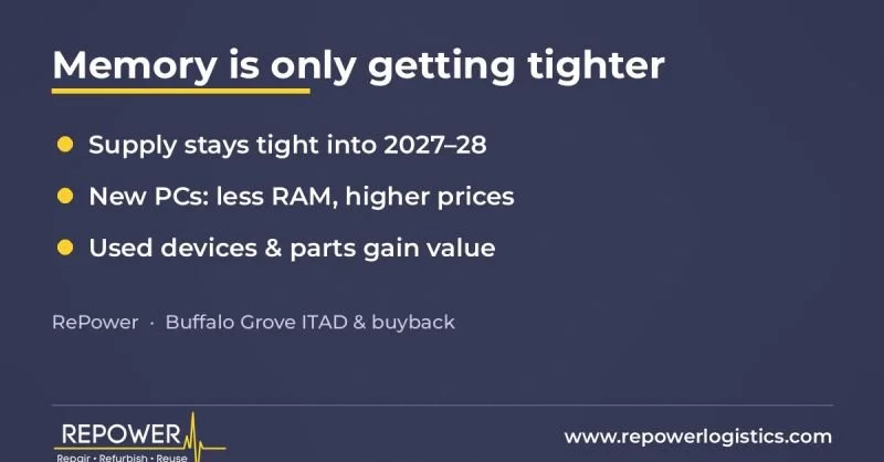 Memory Prices Are Climbing. Your Old Laptops May Be Worth More Than You Think.