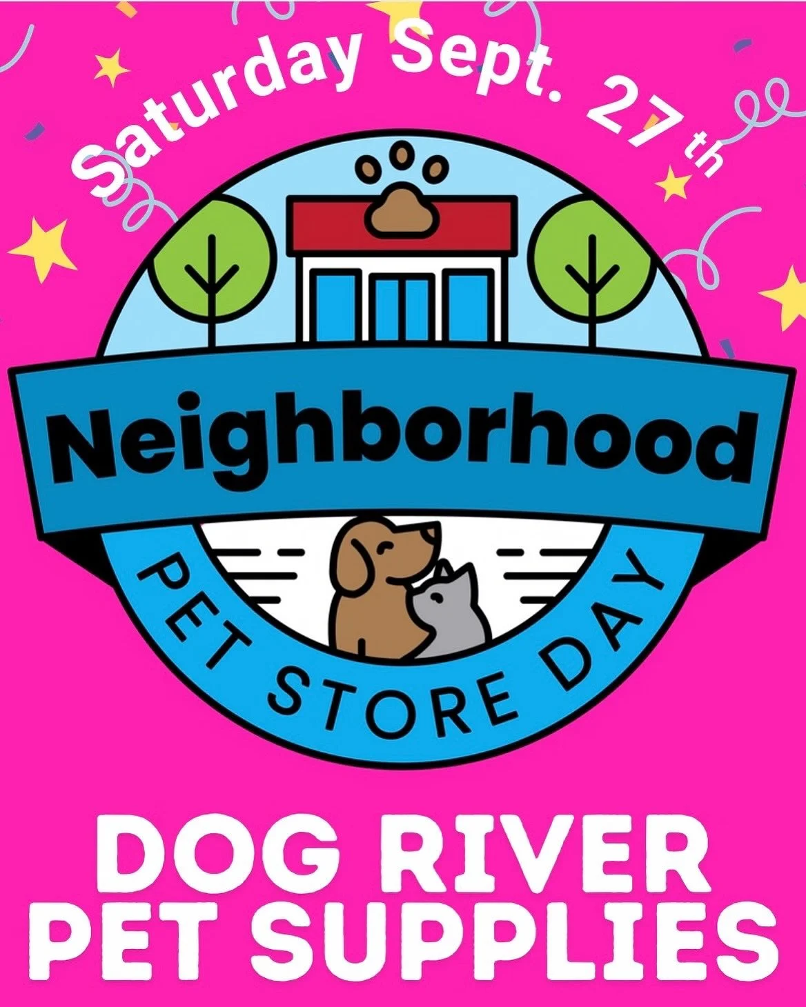 It's here!!!
It's here!!!
#neighborhoodpetstoreday is TODAY and the SALE table is looking  H🔥T
10-6 today, all the fun stuff happens at Dog River Per Supplies!
#bigsale 
#seeyousoon
#hoodriver
#dogriverpetsupplies 
#shoplocal 
#columbiarivergorge