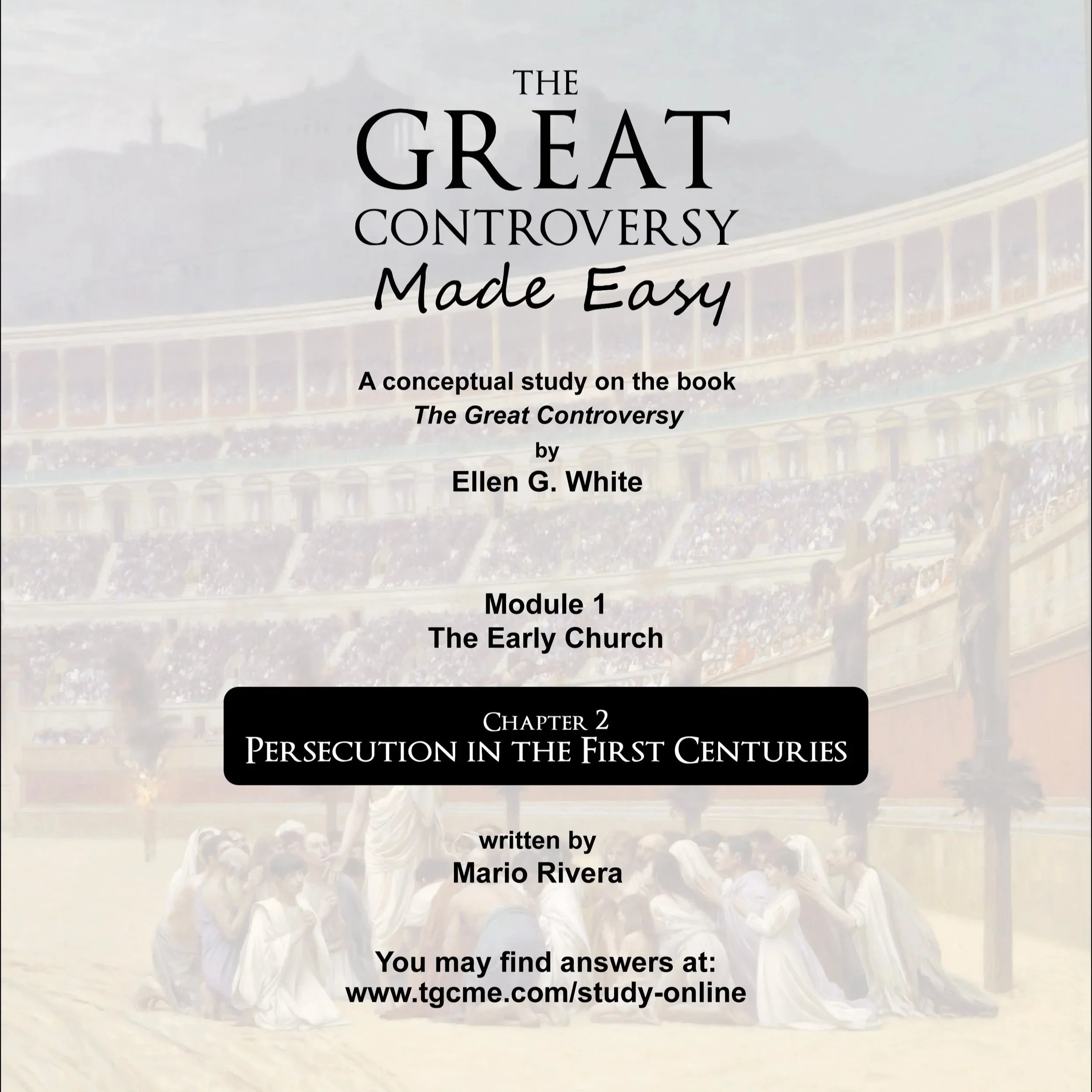 The Great Controversy Study Guide Chapter 2