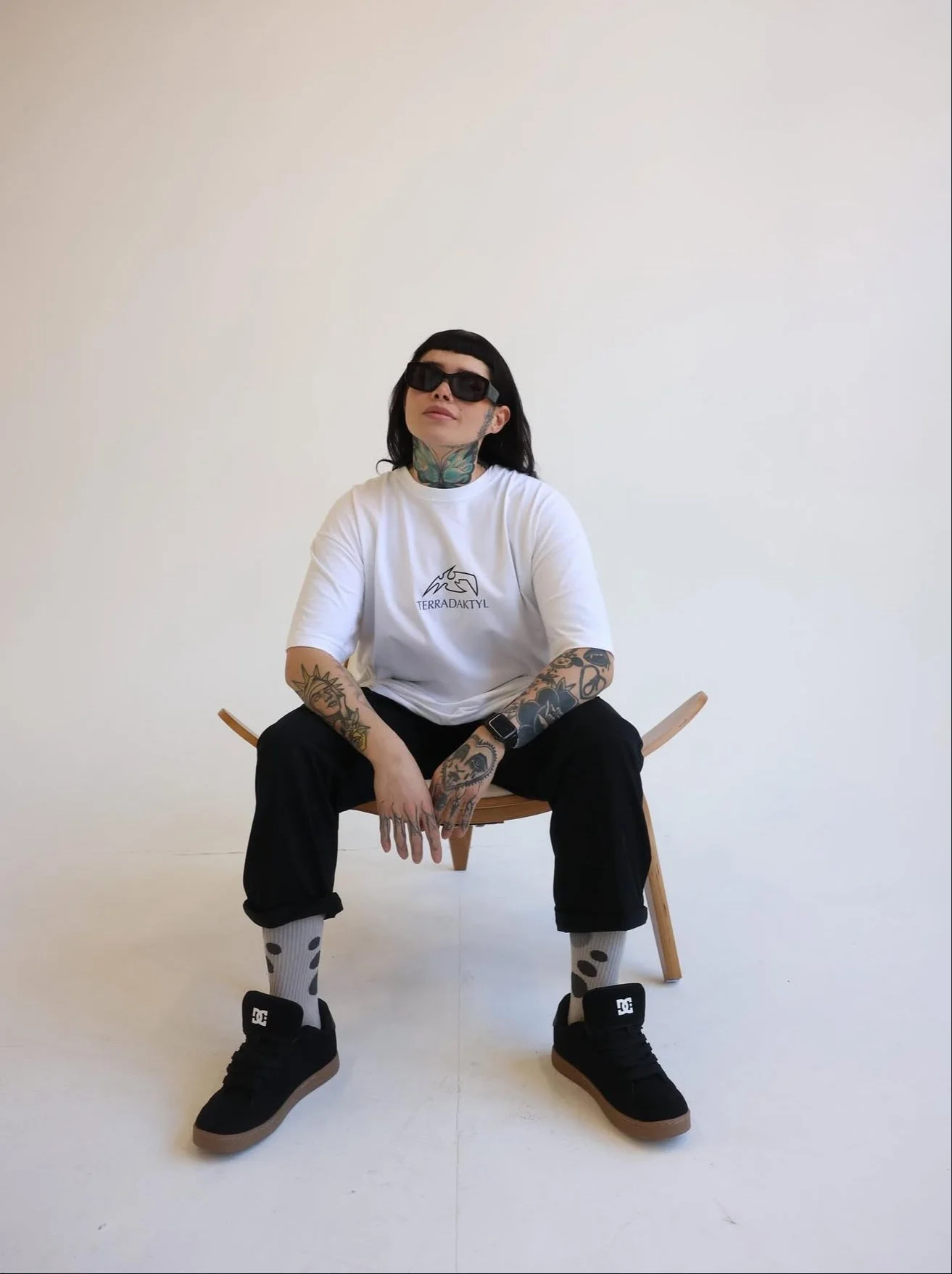 TERRADAKTYL Fossil Mark Logo Tshirt