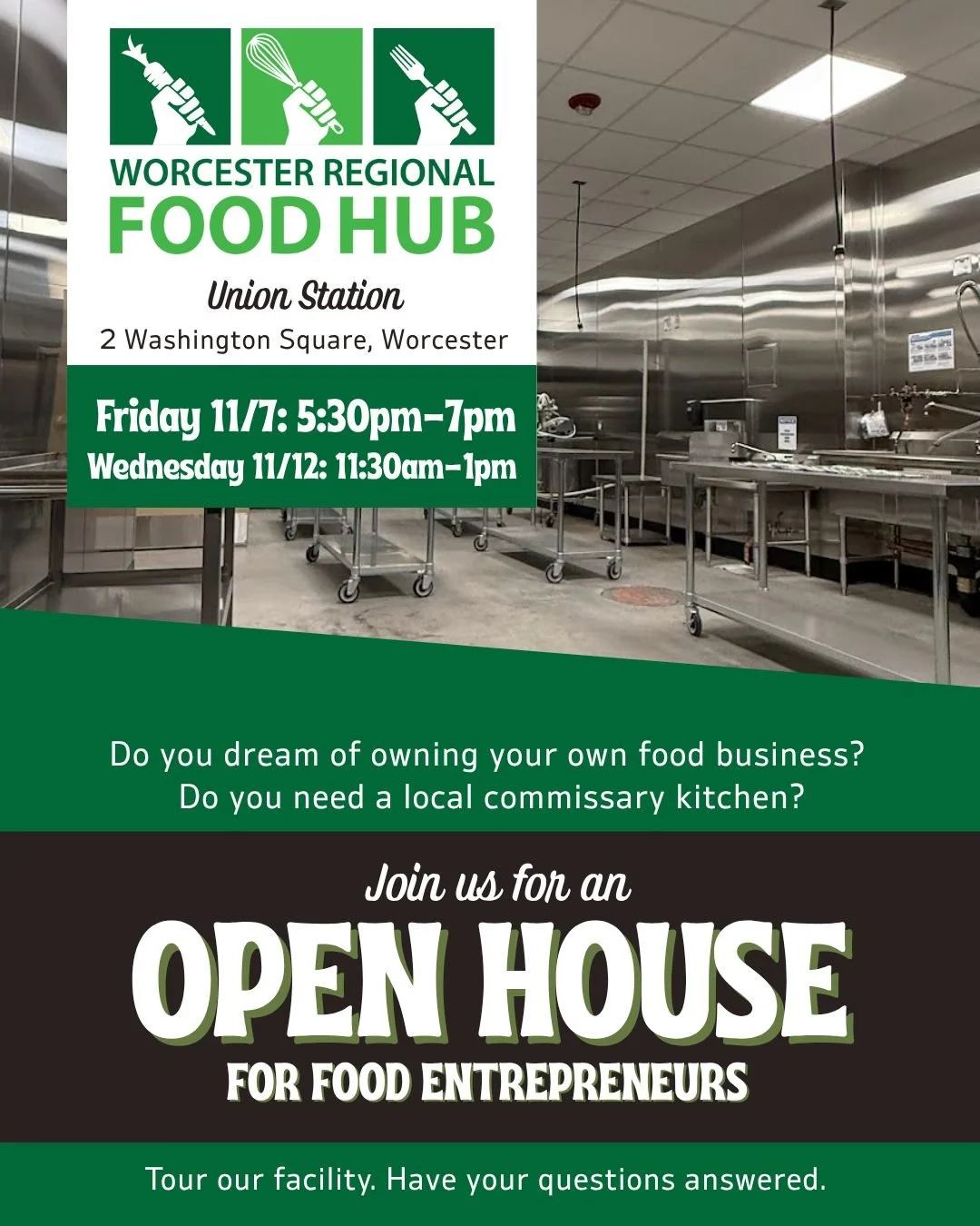 Are you a local food entrepreneur &mdash; or dreaming of launching your own food business soon?

Whether you&rsquo;re a baker, caterer, food truck owner, or prepping for your first market or pop-up &mdash; you&rsquo;ll need a certified commercial kit