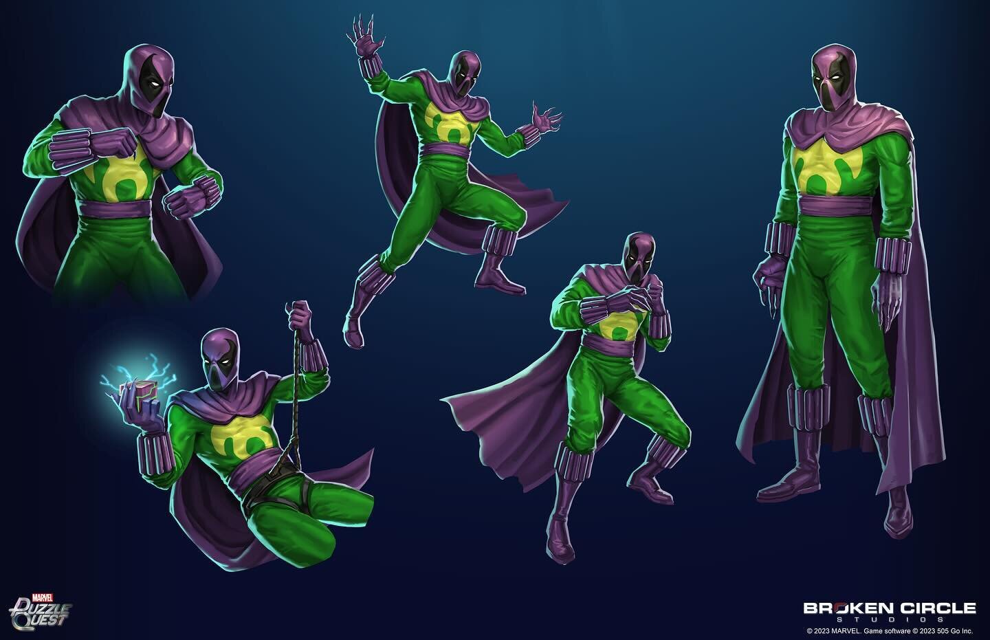 Classic costume for The Prowler for Marvel Puzzle Quest! 

#art #creative #marvel #spiderman #prowler #illustration #digitalpainting #mpq #bcs