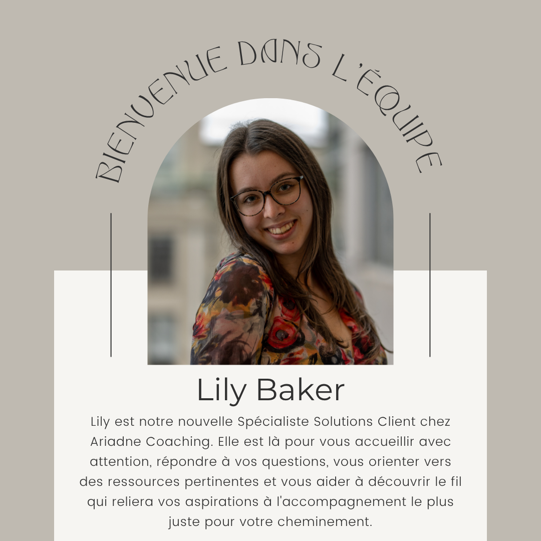 Faites la connaissance de Lily : votre nouveau fil d'Ariane pour guider votre parcours de coaching