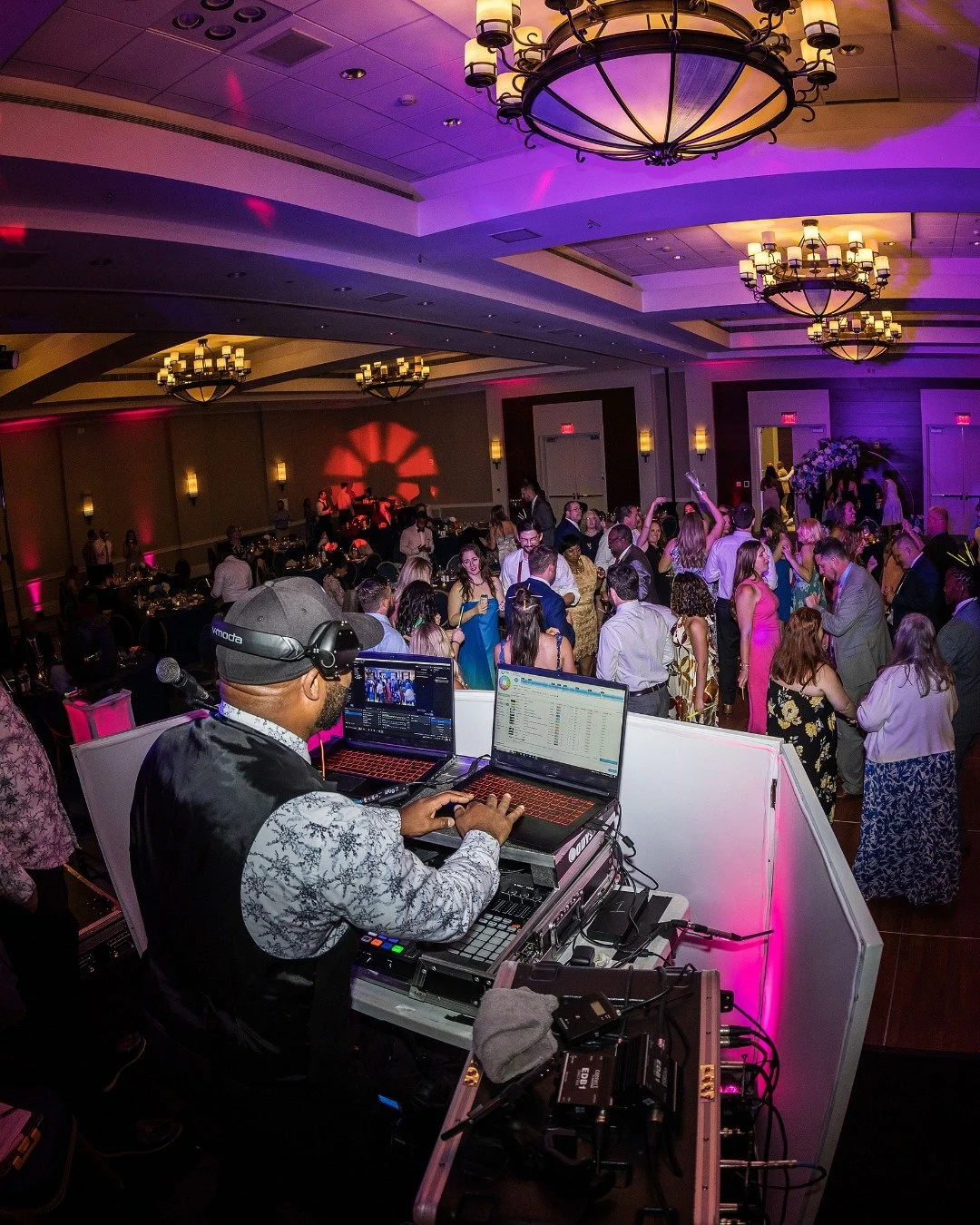 No matter the couple, no matter the crowd, the goal is always the same: create an atmosphere they&rsquo;ll never forget.
 Whether it&rsquo;s a wedding, corporate party, or private event, we tailor the music and vibe to match your moment.

Booking DJ 
