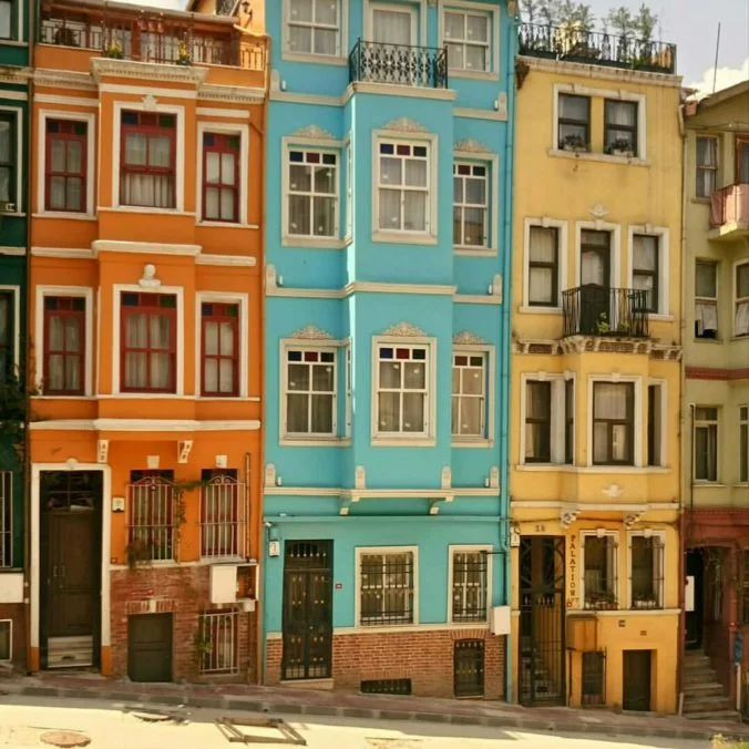 Photograph of the Balat district, home to many Istanbul migrants. Credit: Asli Aydin (2018)