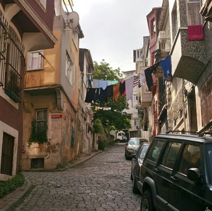 Photograph of the Balat district, home to many Istanbul migrants. Credit: Asli Aydin (2018)