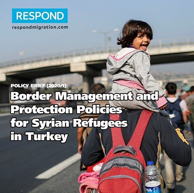 @respond.horizon2020 #respondproject Policy Brief [2020/1] is online now!
The Policy Brief focuses on border management and international protection policies, practices and humanitarian responses to refugee immigration between 2011 and 2018 in Turkey