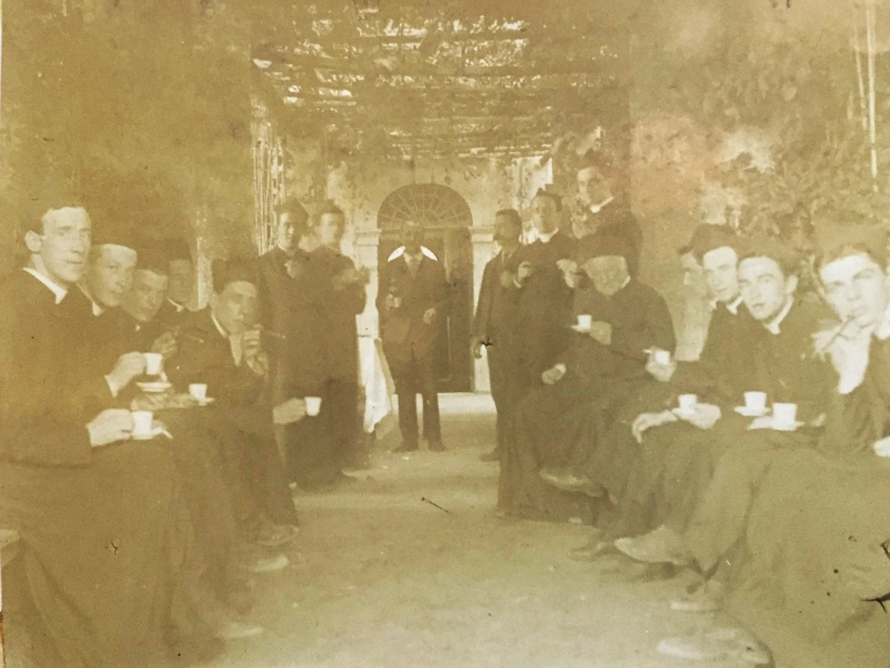 Coffee after lunch, Monte Porzio, 1909
