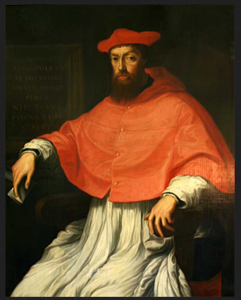Cardinal Reginald Pole (1500–1558), father of seminary education