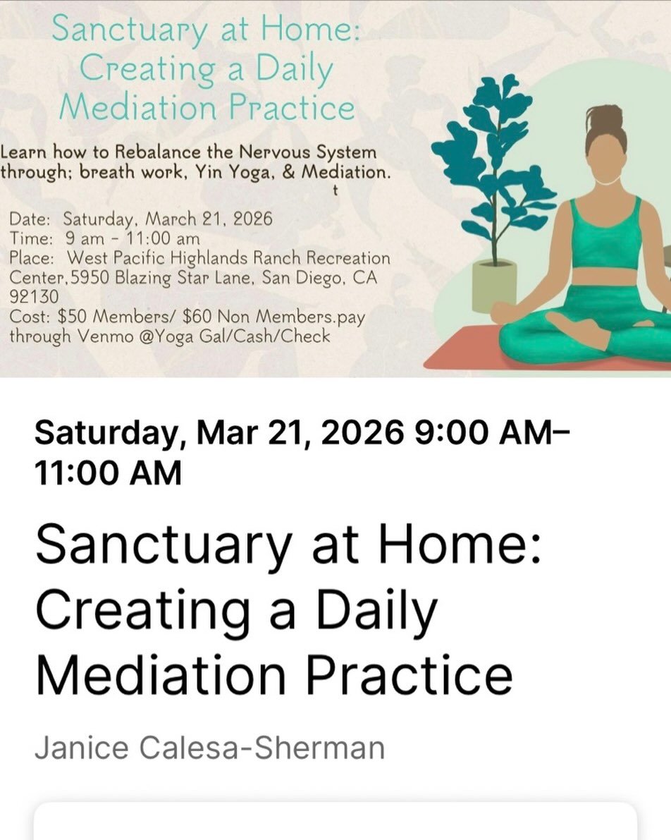 If you are ready to create a little peace for your mind and your body, join me for a 2 hour workshop Saturday, March 21, from 9-11 am.  We will do relaxation breath work, yin, and a guided meditation. Ideal for students 40 and up. Cost is $50 Yoga Ga
