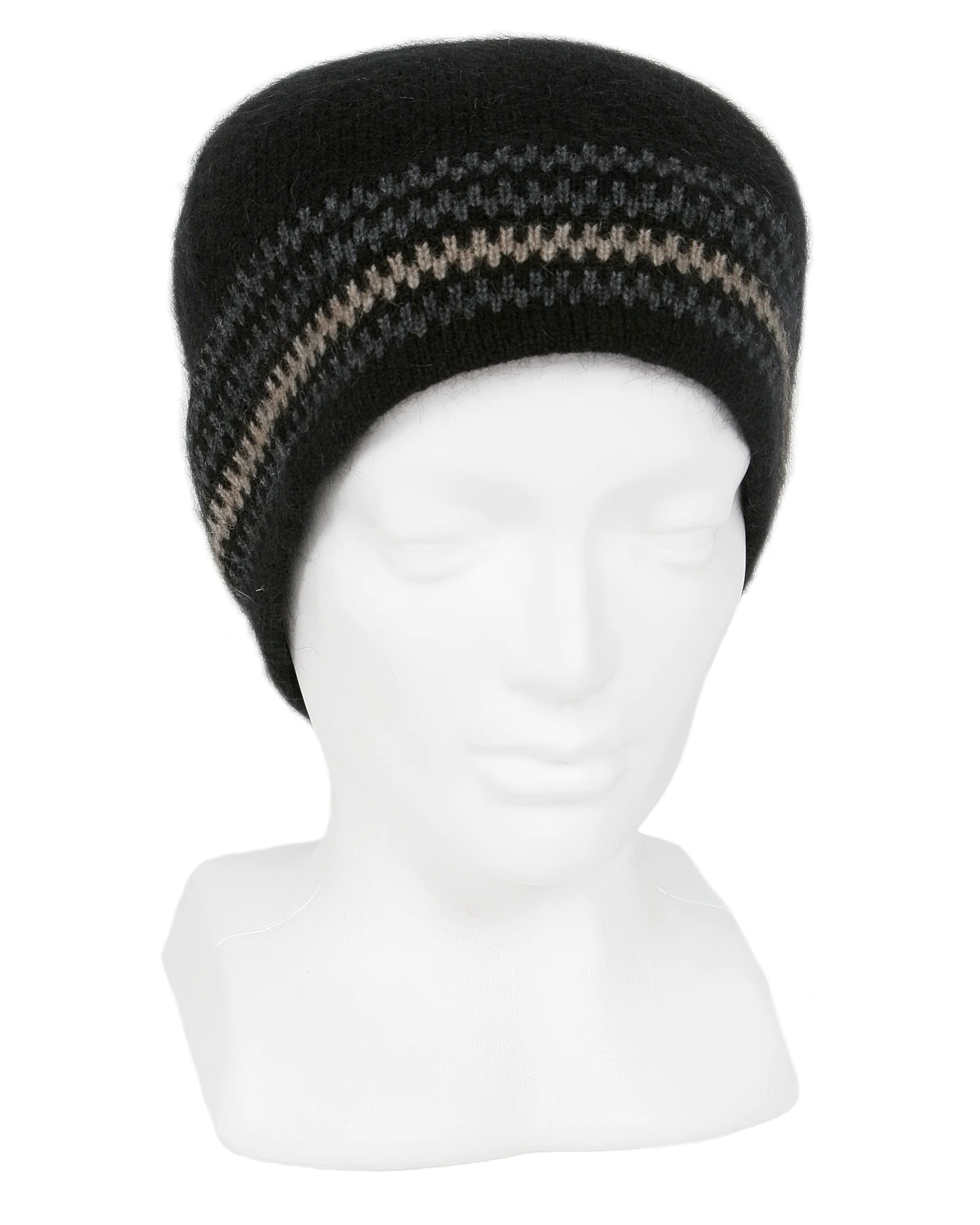 Possum Merino Urban Striped Beanie 9910
