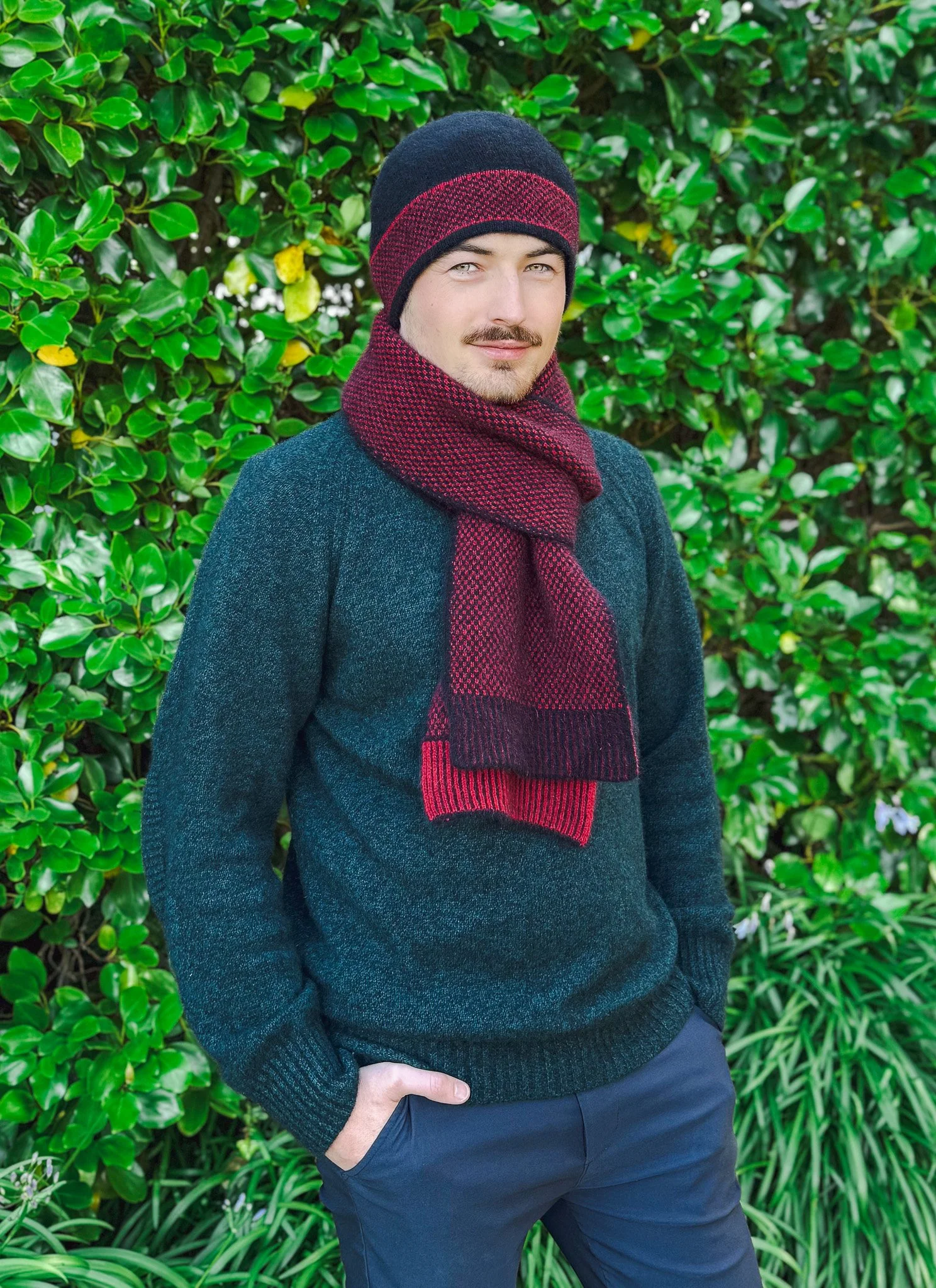 9870 Morse Scarf - Red.jpg