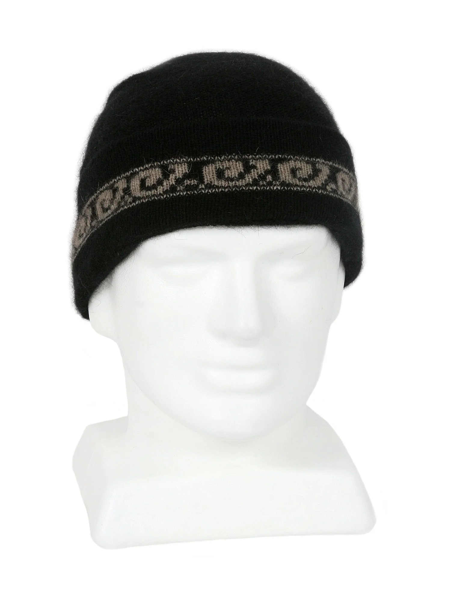 New Zealand Made Possum Merino Koru Beanie #9942 | Silver Fern & Koru Collection | LarsMart