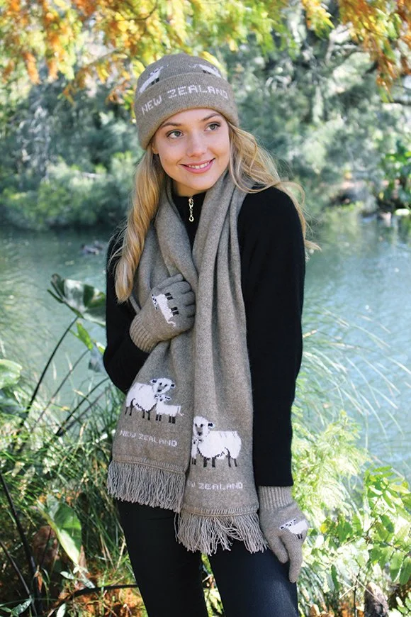 New Zealand Made Possum Merino Sheep Beanie #9918 | Double Thickness Kiwi Gift | LarsMart