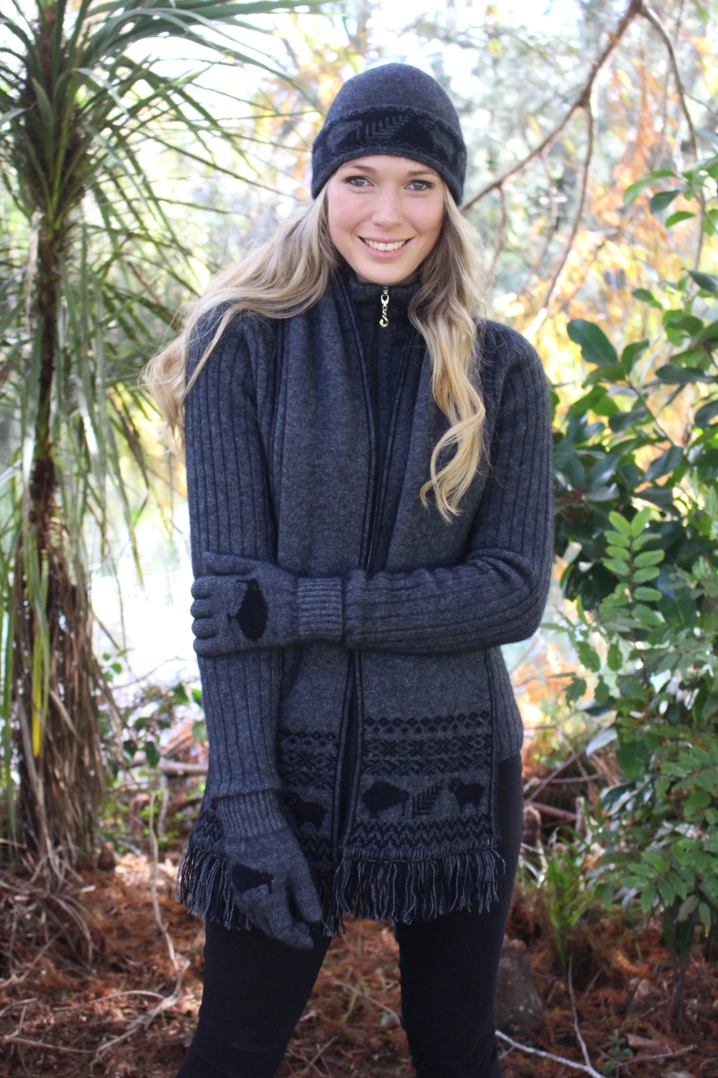 Possum Merino Kiwi Icon Beanie 9947