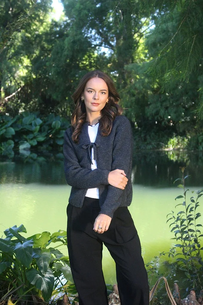 Possum Merino Fuse Tie Jacket  9972