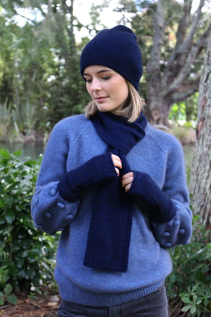 Possum Merino Fingerless Mitten 9897