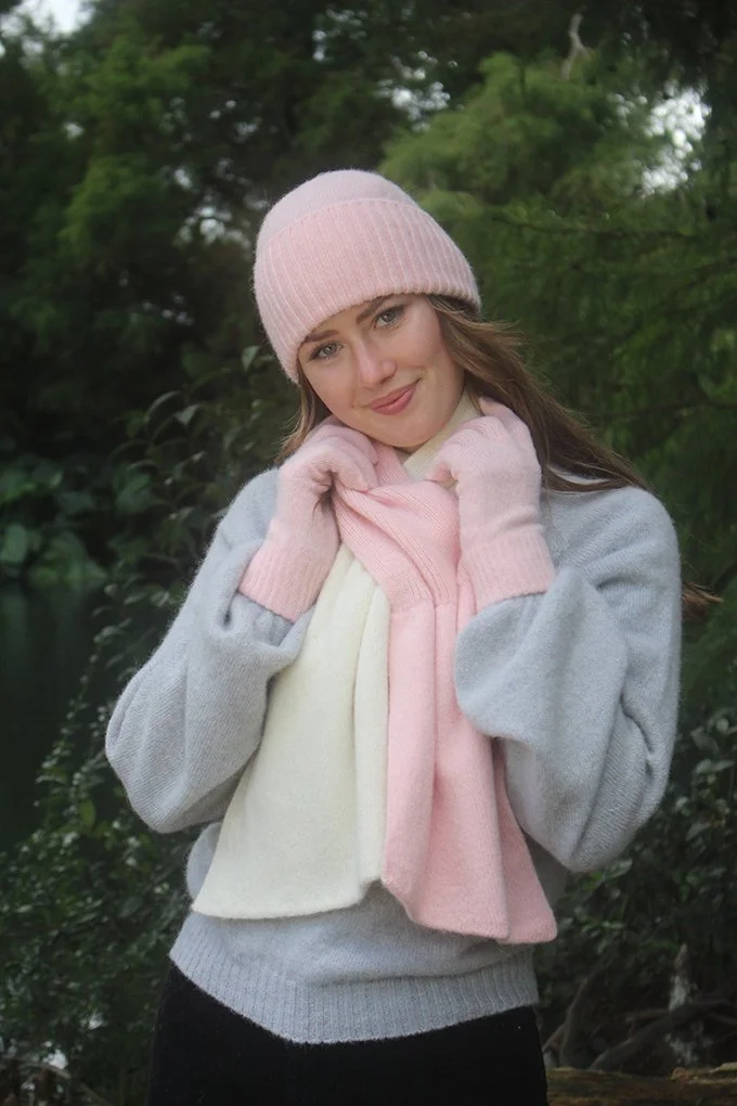 Alpaca Scarf. ALP035 Duo Scarf. (NEW)