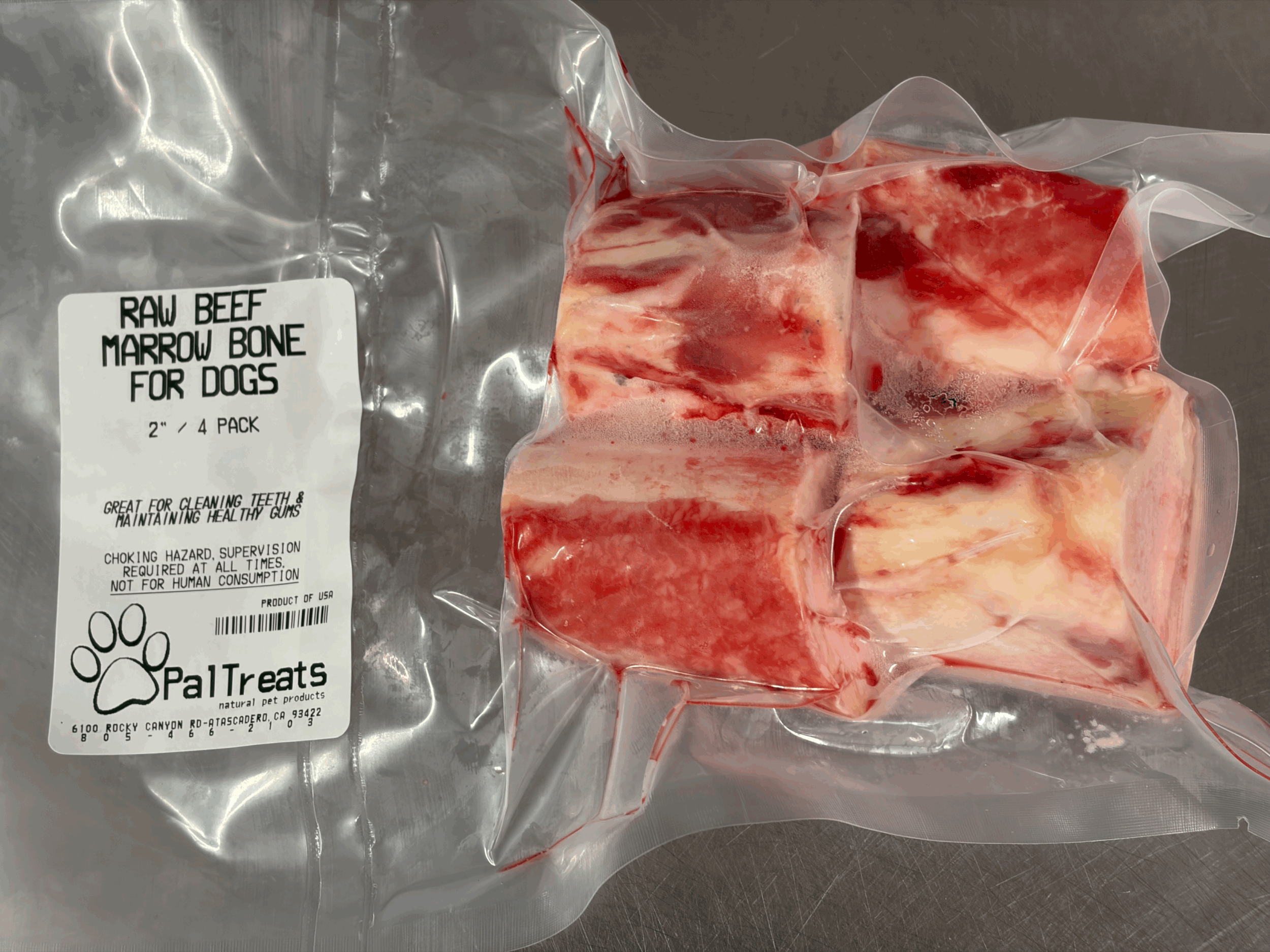 Raw Beef Marrow Bone