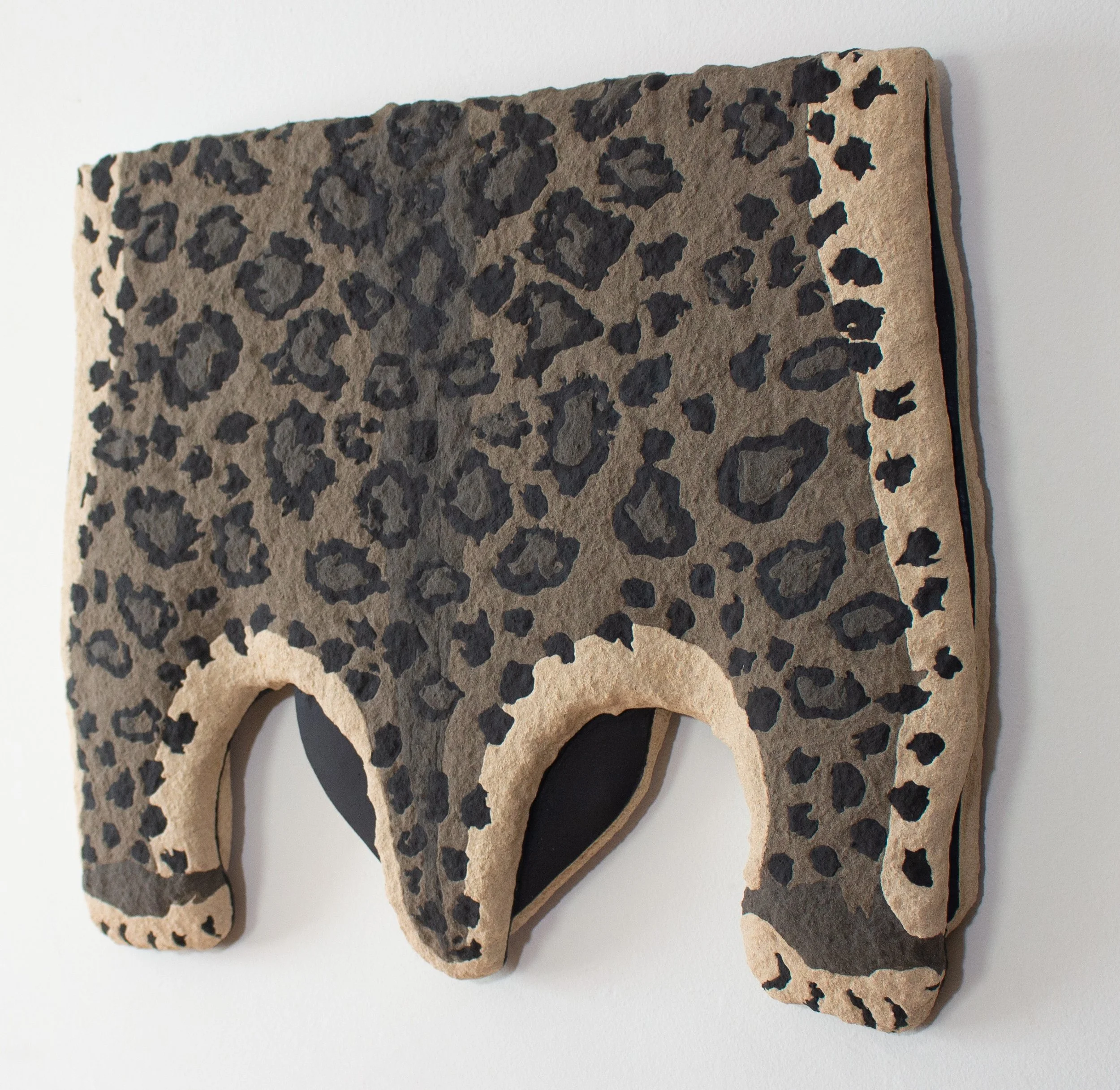 Knowing Where the Wasps Are L.A. river dust, steel slag, granite, graphite, fiberglass-reinforced cement, sulfur  14.5” x 17.5” x 1” 2025